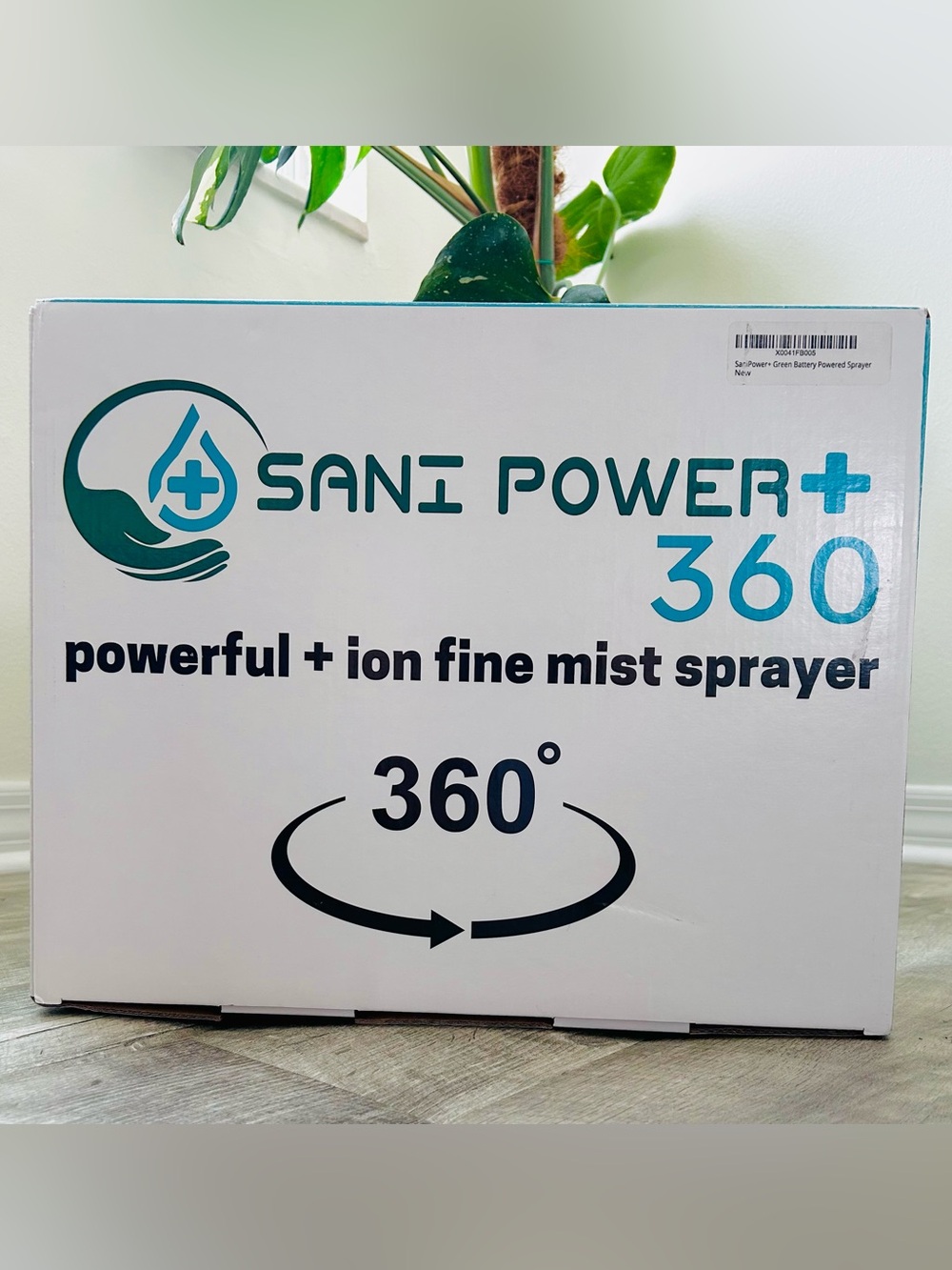 SaniPower+ 360+ Electrostatic Fine Mist Sprayer – New in Box
